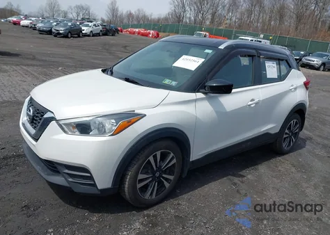 2019 Nissan Kicks Sv z USA, uszkodzony, nr VIN 3N1CP5CU1KL496388